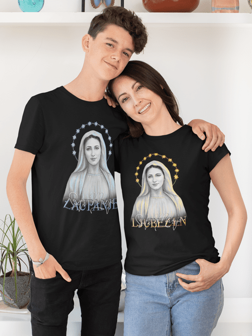 Sveta Marija črna majica