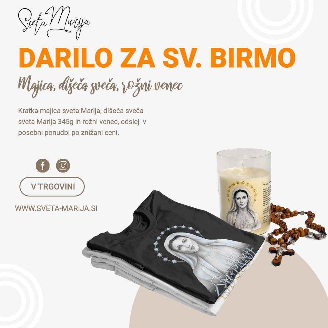 darilo za sveto birmo